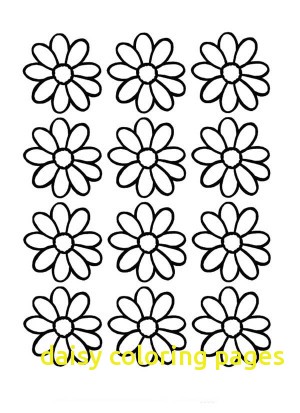 300x413 Daisy Coloring Pages With Gerbera Daisy Coloring Page