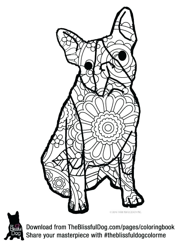 736x952 Cute German Shepherd Coloring Pages