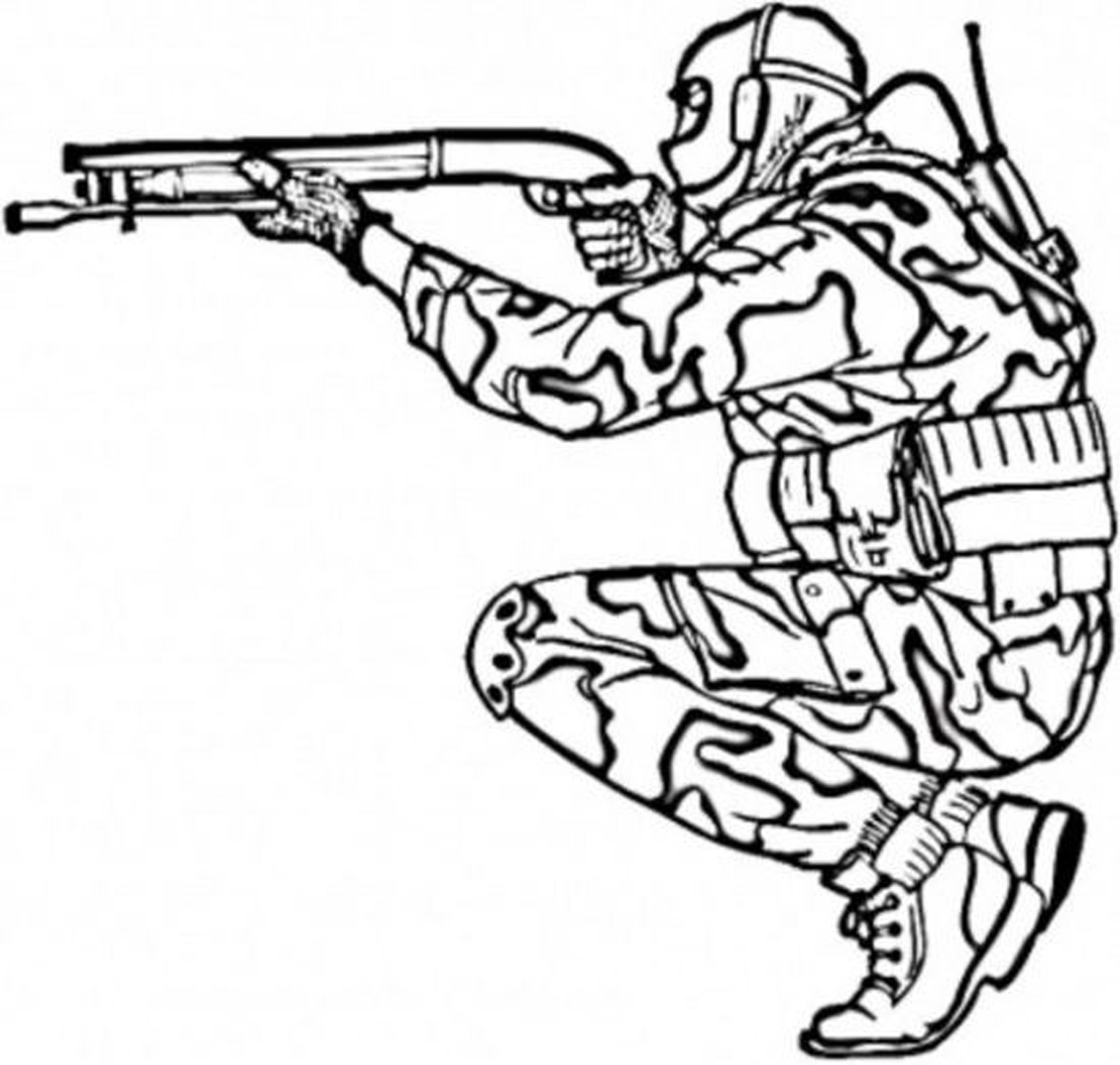 2550x2425 Army Coloring Pages