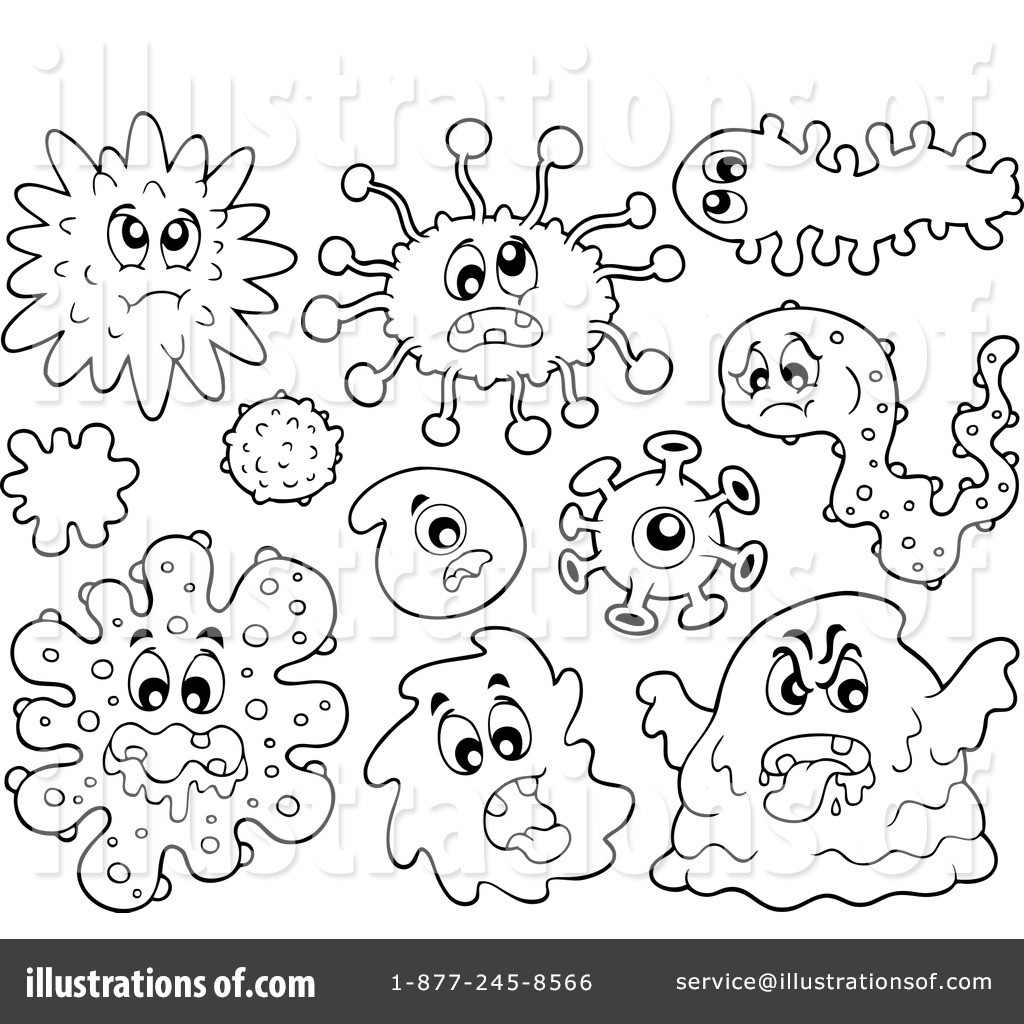 Germ Coloring Sheets For Kids Coloring Pages