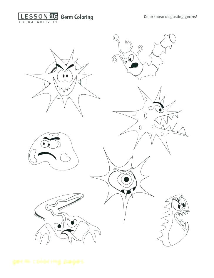 728x943 Germs Coloring Pages Washing Hands Coloring Page Germ Coloring