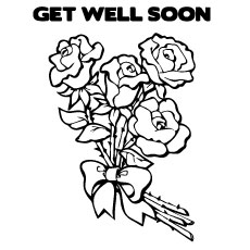 230x230 Get Well Soon Coloring Pages