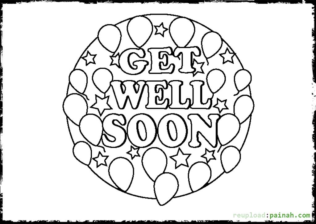 1024x728 Get Well Soon Coloring Pictures Get Well Soon Coloring Pages Well