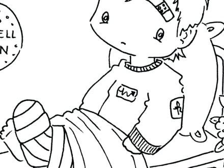 440x330 Get Well Coloring Pages And Printable Get Well Card Coloring Pages