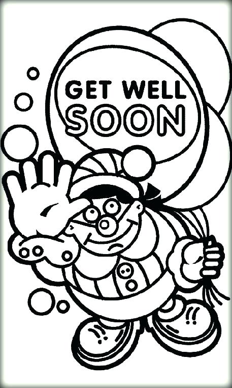 457x762 Get Well Soon Printable Coloring Pages Get Well Coloring Cards