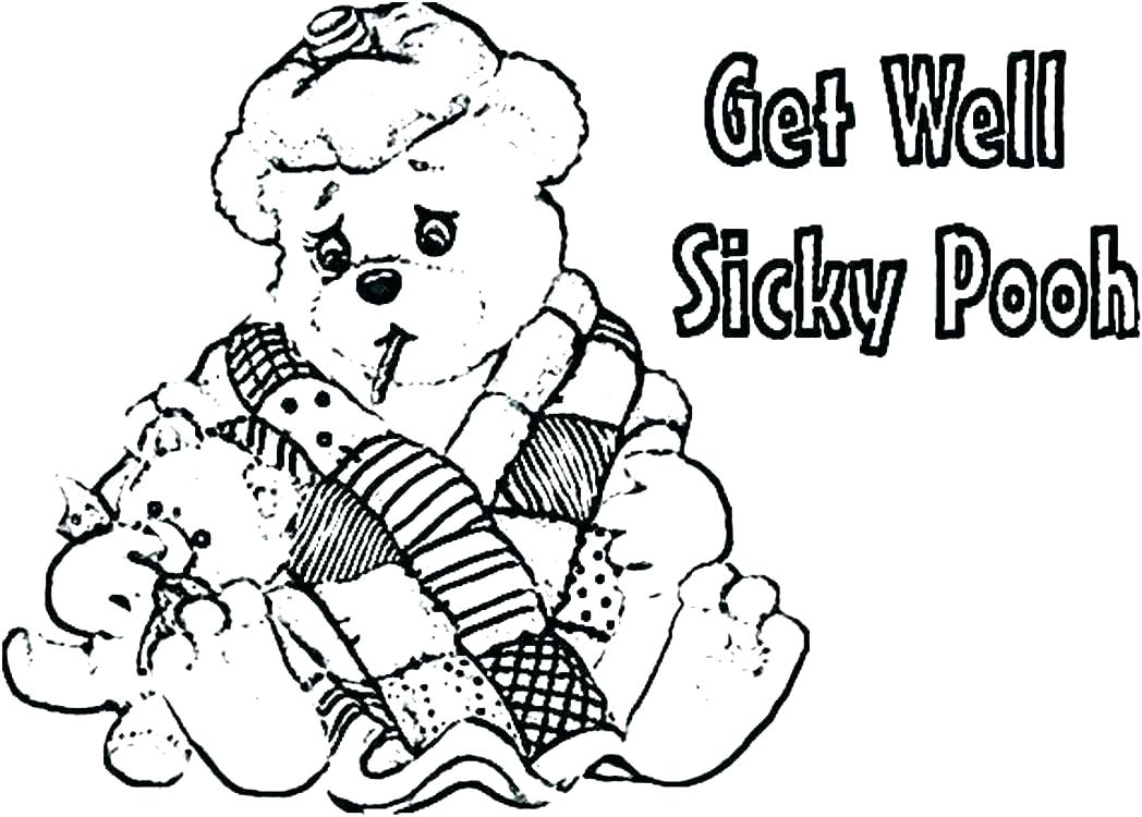 1048x750 Get Well Coloring Pages Coloring Ideas Pro
