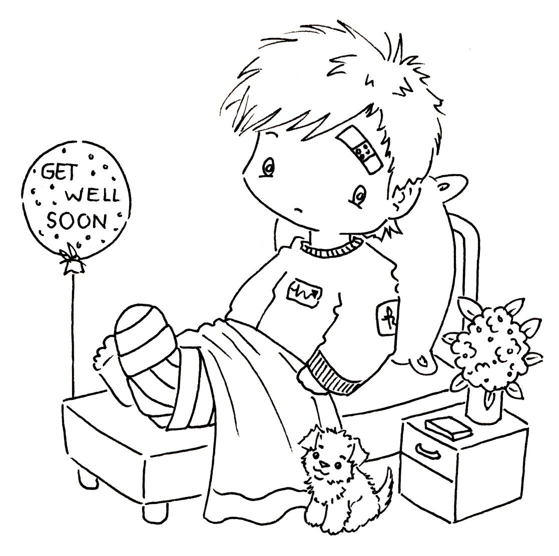 1117x1111 Get Well Soon Coloring Pages