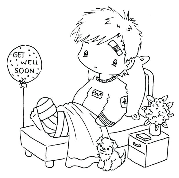 618x614 Coloring Pages Get Well Soon Printable Card Cards For Wedding Best