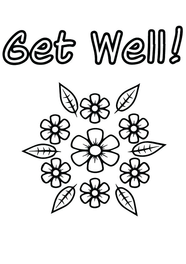 595x842 Get Well Soon Coloring Pages Get Well Coloring Pages Top Get Well