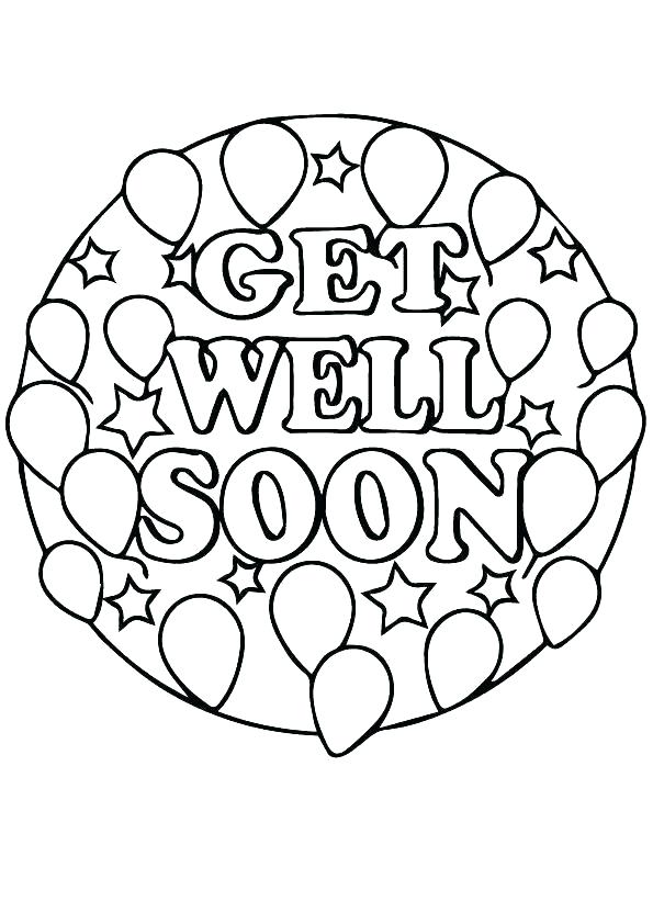595x842 Get Well Soon Mom Coloring Pages Feel Better Miss M Fuhrer Von