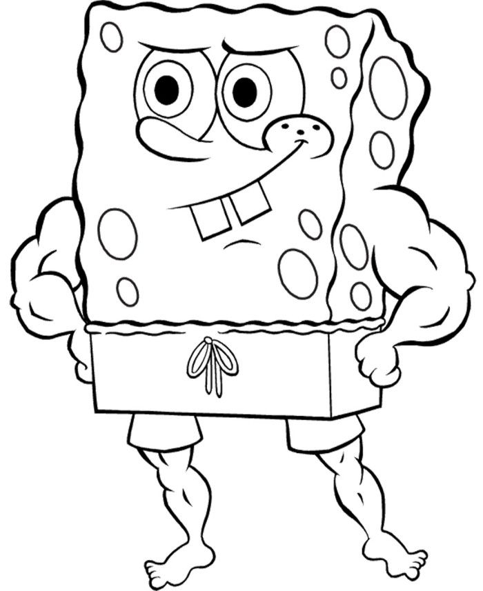 700x857 Ghetto Spongebob Coloring Pages Best Spongebob Squarepants