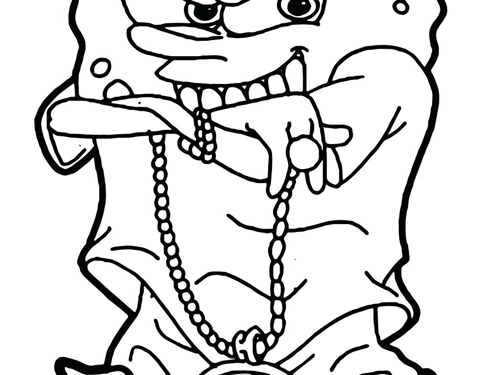1024x768 Gangsta Coloring Pages