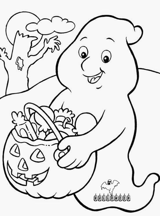 552x747 Halloween Coloring Pages