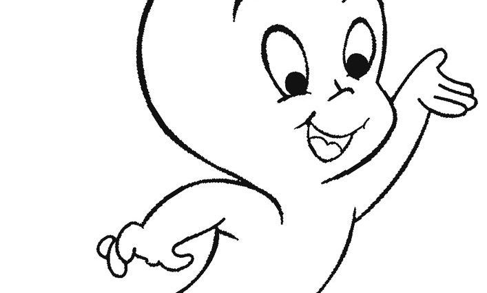 707x425 Ghost Coloring Page Printable Ghost Coloring Pages For Kids