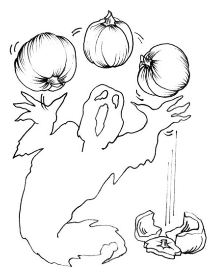 432x564 Halloween Colouring Pages For Kids Free Printables