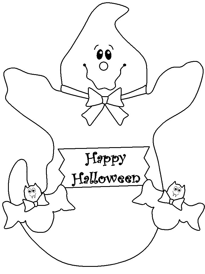 718x957 Ghost Coloring Pages Printable