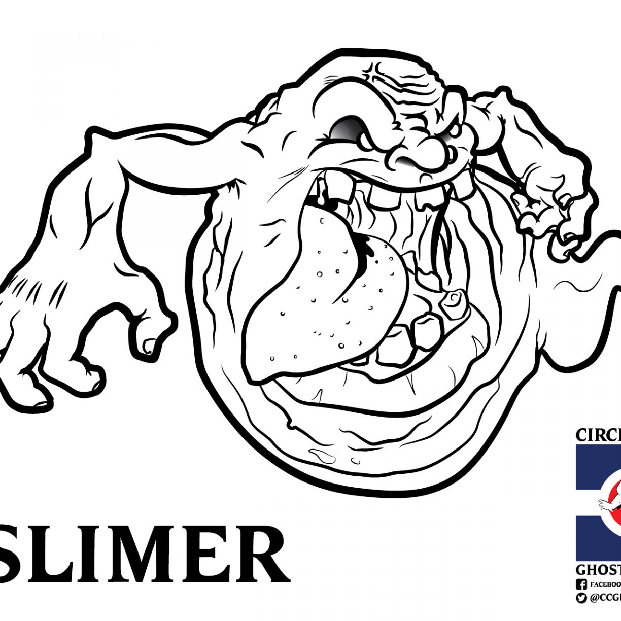 1224x1224 Old Fashioned Ghostbusters Coloring Pages To Print Illustration