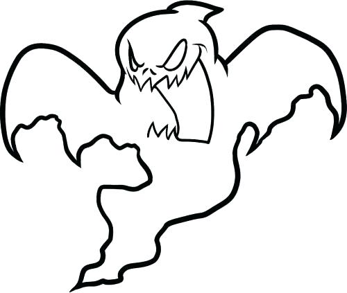 500x423 Ghostbusters Coloring Page For Kids Ghost Coloring Page Free