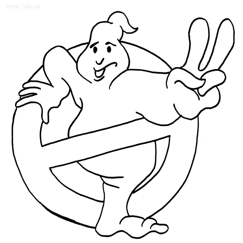 850x850 Ghostbusters Coloring Pages Coloring Pages To Print Ghostbusters
