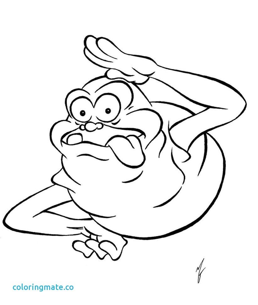 822x971 Huge Gift Stay Puft Coloring Page Colorpages S