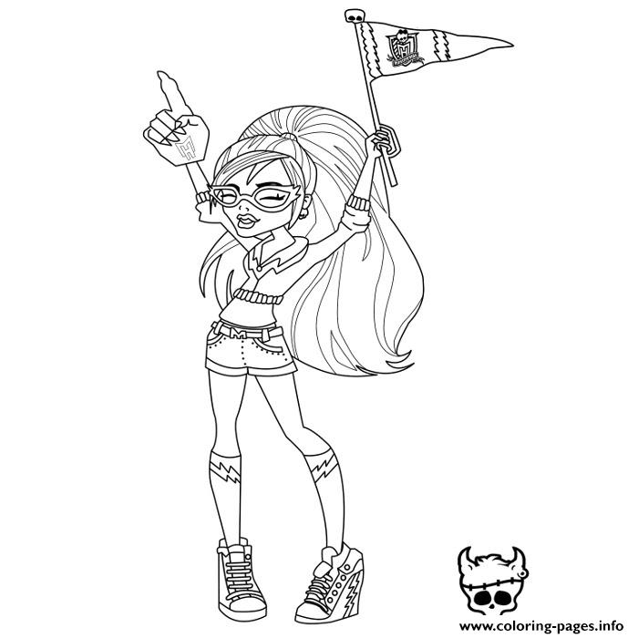 700x700 Monster High Ghoulia Yelps Coloring Pages Printable