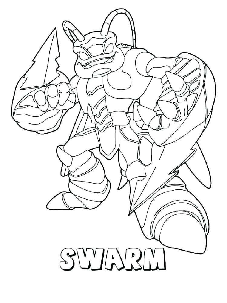 750x1000 Skylander Coloring Pages Coloring Books And Color Page Giant