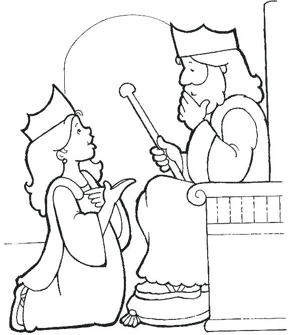588x667 Gideon Coloring Pages Coloring Pages From The Bible As Queen Bible
