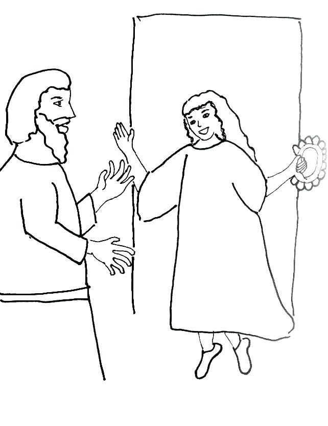 642x834 Gideon Coloring Pages Coloring Page Bible Story Coloring Page