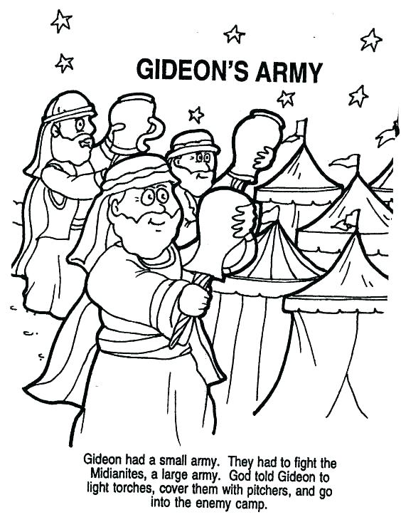 564x747 Gideon Coloring Pages Coloring Page Coloring Pages Coloring Page