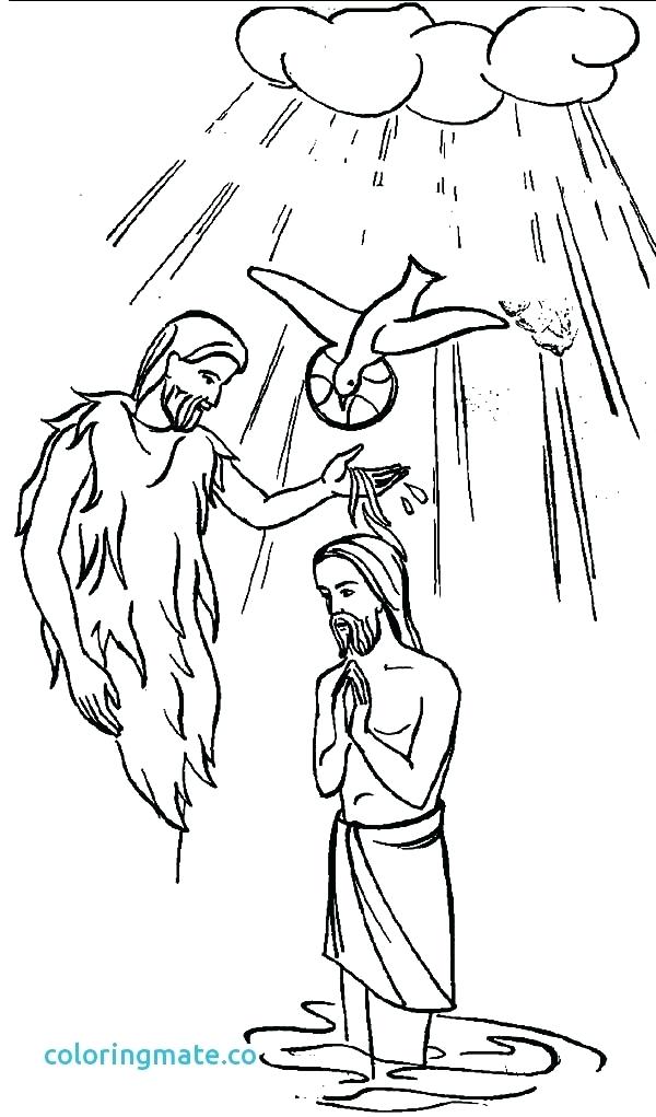 600x1021 Holy Spirit Coloring Pages Baptism With Holy Spirit In John