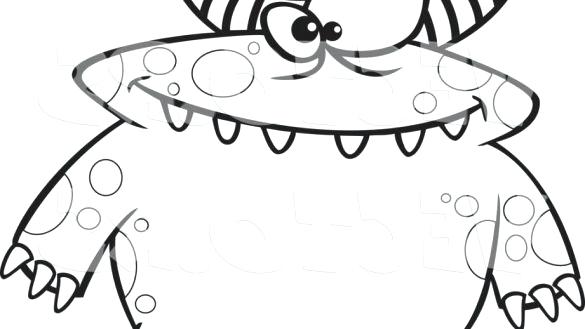 585x329 Gila Monster Coloring Page Monster Coloring Page Monster Coloring