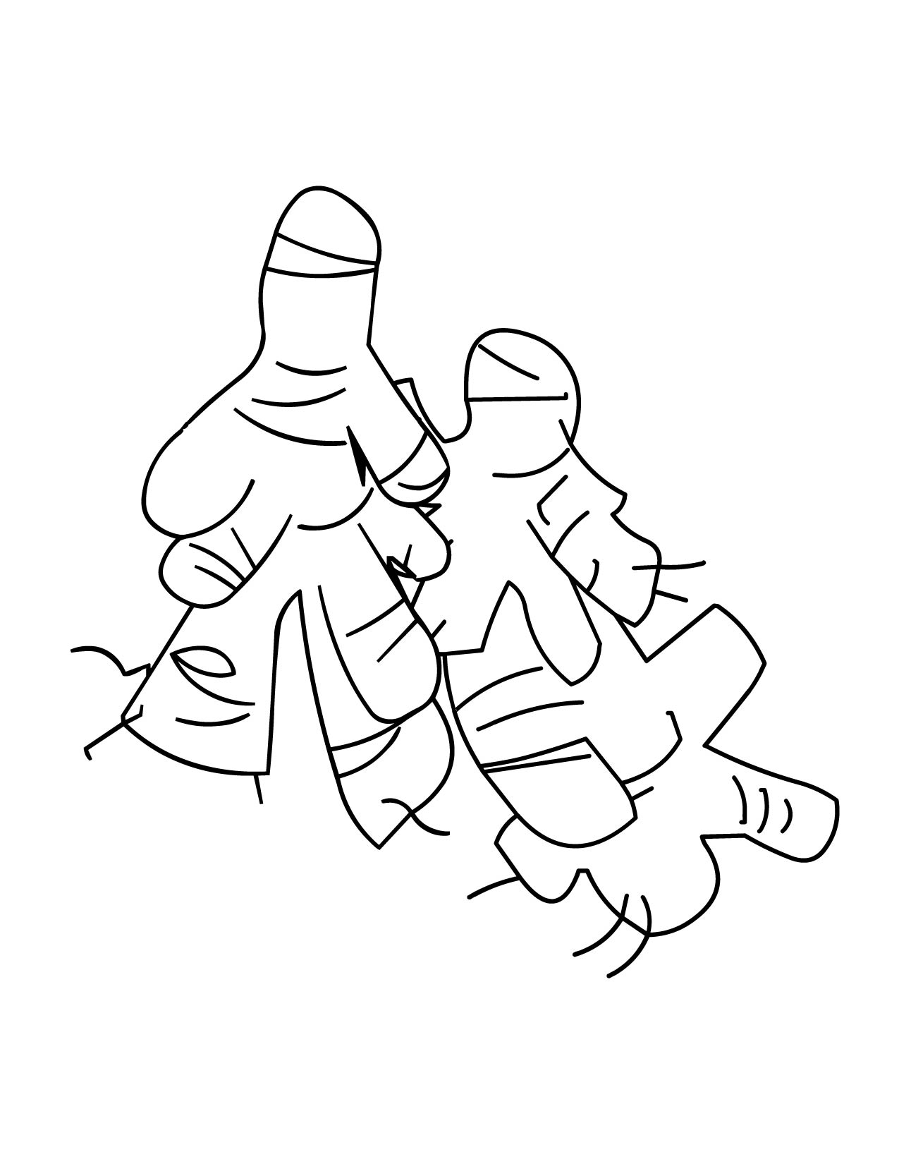 1275x1650 Ginger Coloring Page