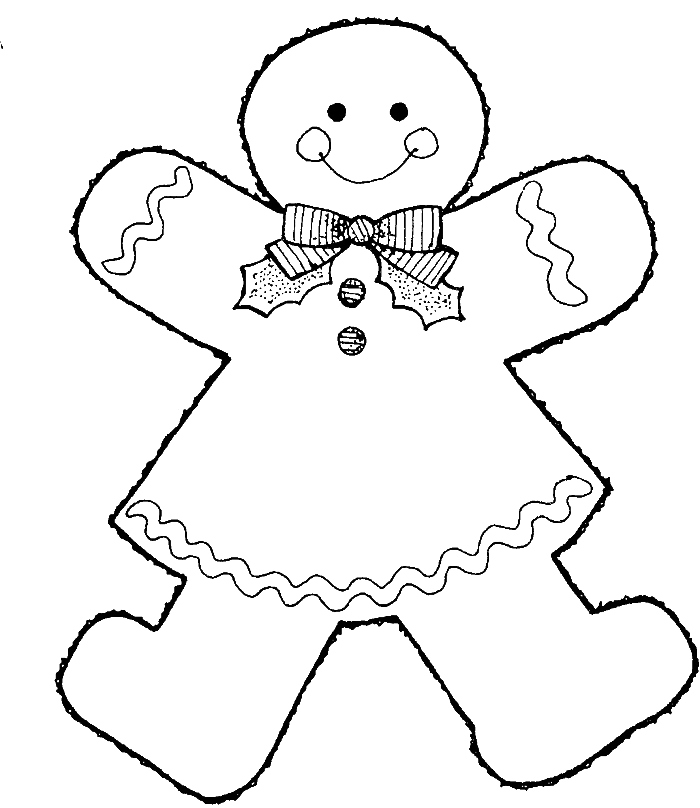 700x808 Gingerbread Coloring Pages Elegant Printable Gingerbread Man