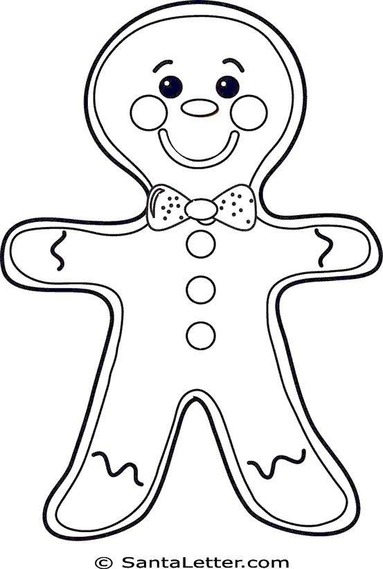 553x820 Gingerbread Coloring Pages Gingerbread Man Coloring Pages Best