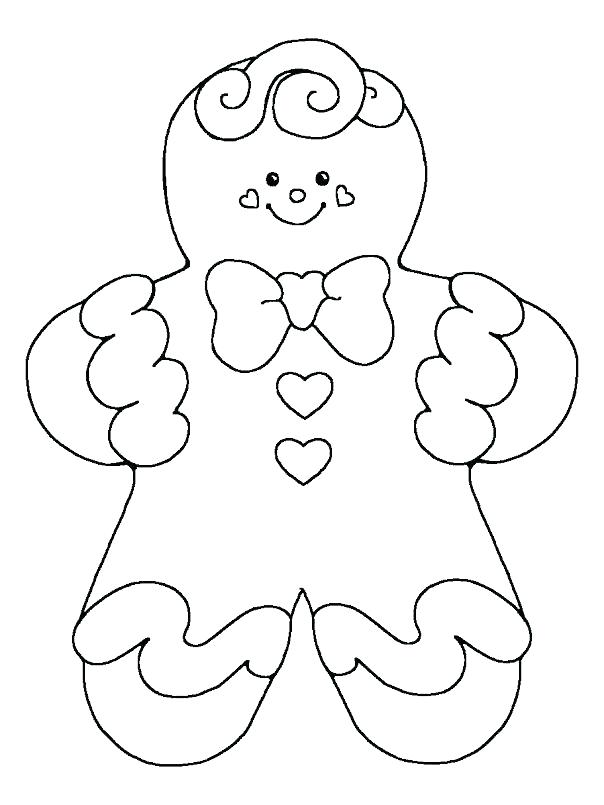 Gingerbread Couple Coloring Pages at GetDrawings | Free download