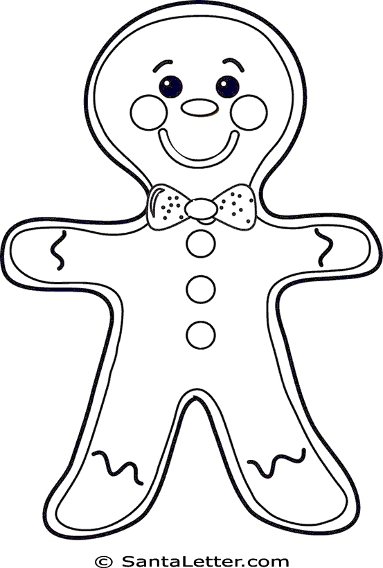 553x820 Gingerbread Man Coloring Pages Lovely Free Gingerbread Outline