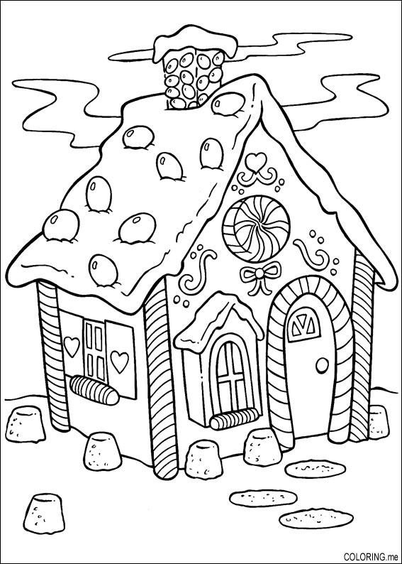 567x794 Cake Coloring Pages