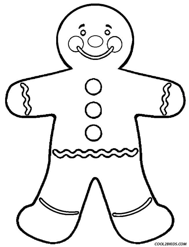 653x850 Printable Gingerbread House Coloring Pages For Kids