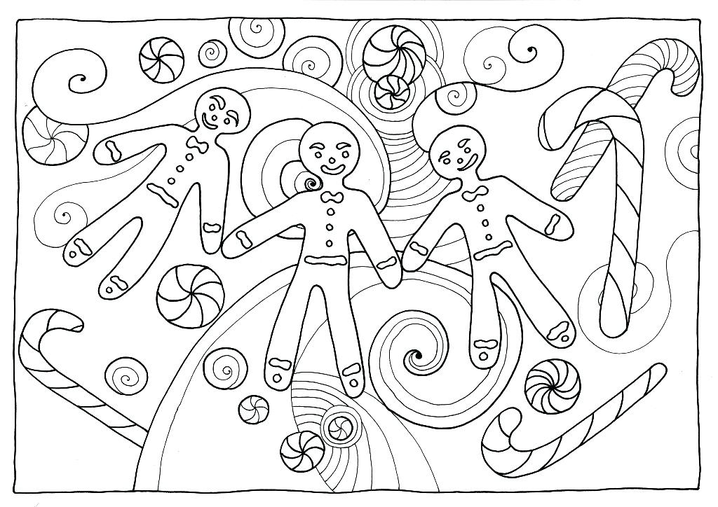 1024x724 Gingerbread Man Story Printable