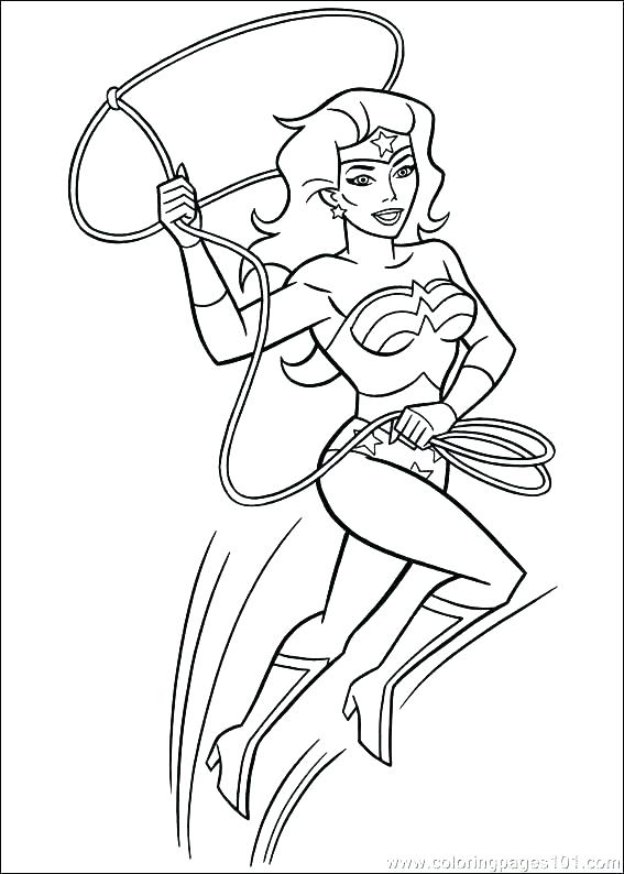 567x794 Woman Coloring Pages Coloring Pages Of Wonder Woman Color Page