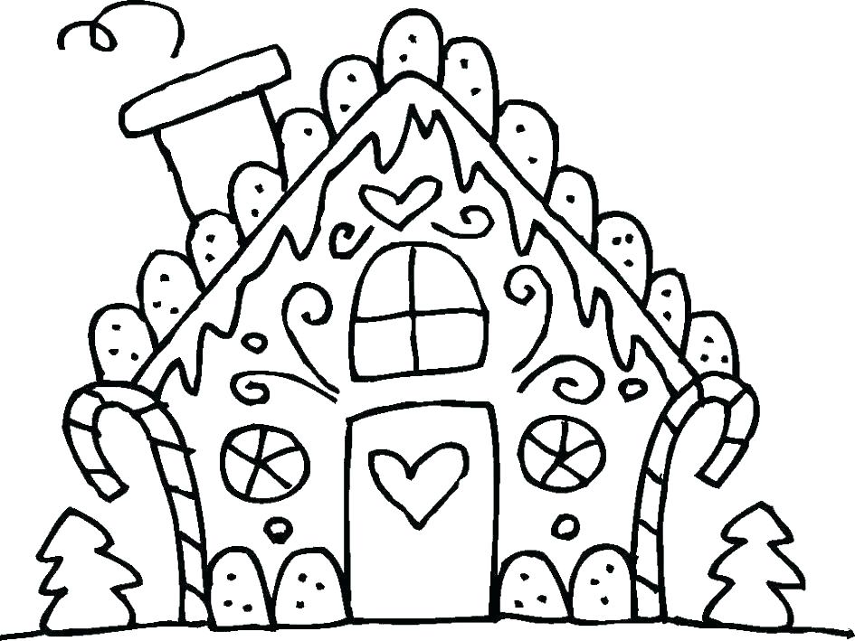 945x709 Gingerbread Girl Coloring Pages