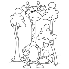 230x230 Top Free Printable Giraffe Coloring Pages Online