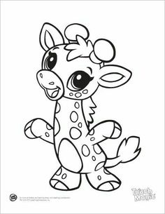 236x305 Free Printable Giraffe Coloring Pages For Kids Giraffe, Baby