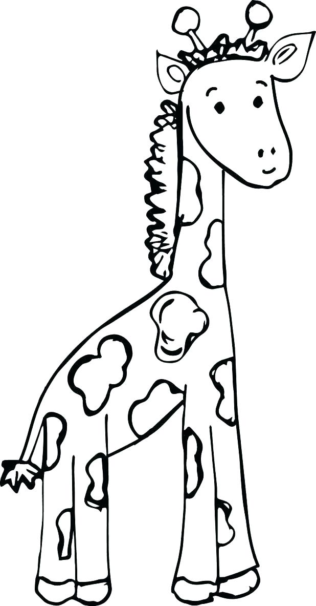 618x1183 Printable Giraffe Coloring Pages