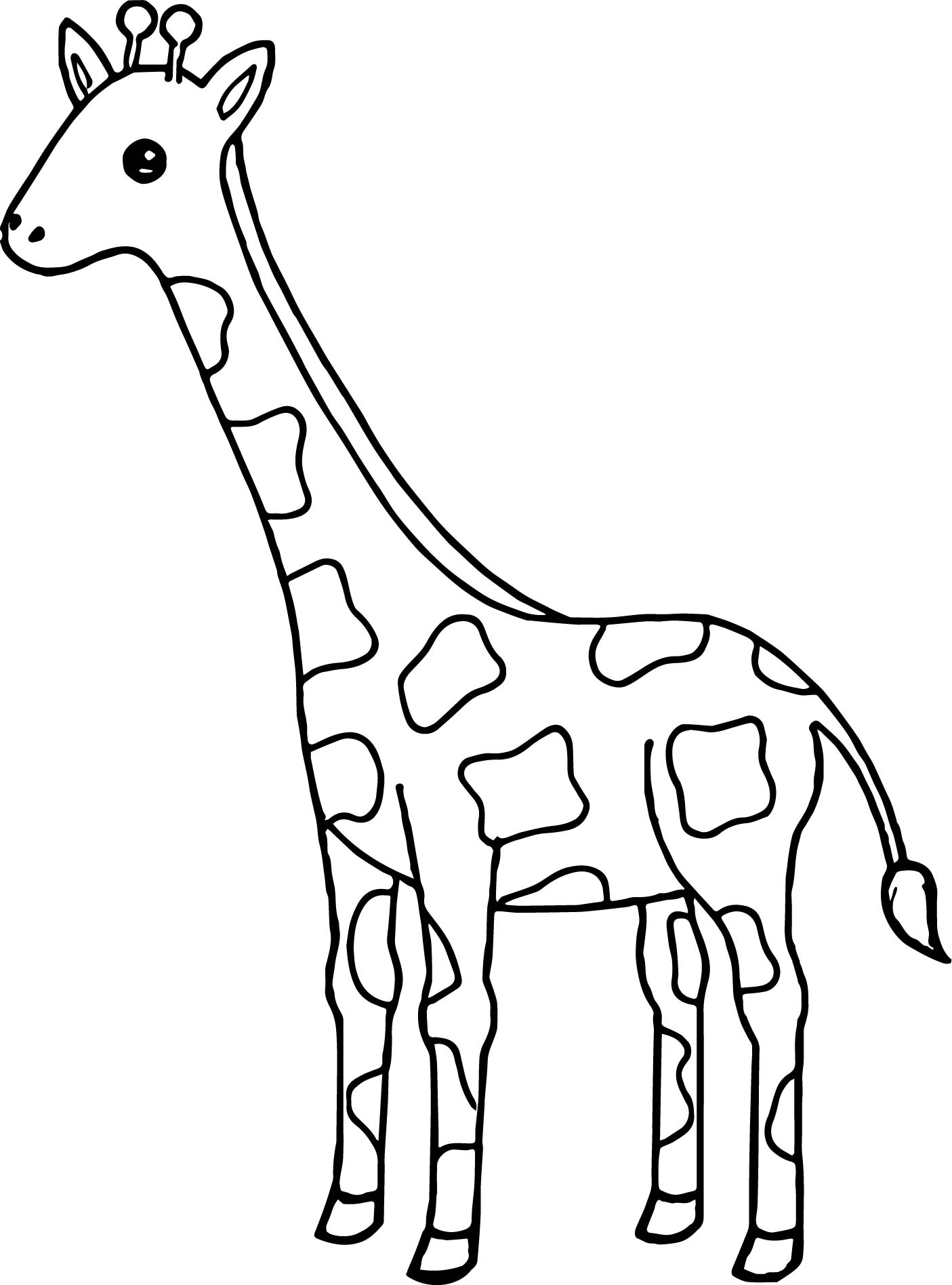 1405x1895 Giraffes Coloring Pages Giraffe Eating Banana Coloring Page Free