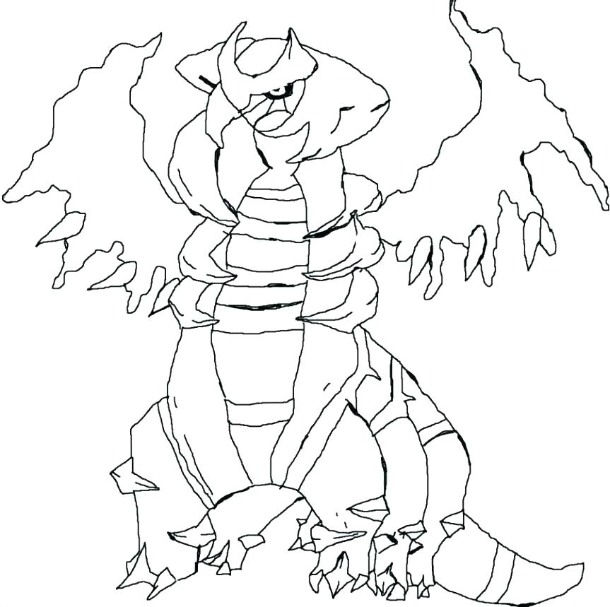 863x859 Giratina Coloring Pages Coloring Pages Legendary Coloring Pages