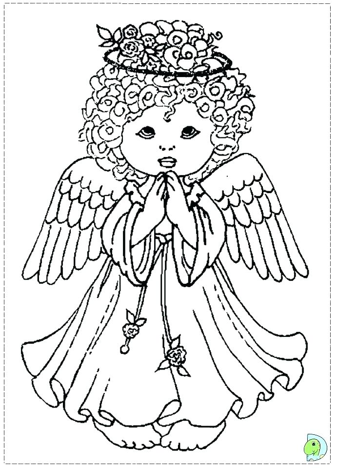 691x960 Angel Coloring Pages Coloring Angel Angel Coloring Pages For Girls