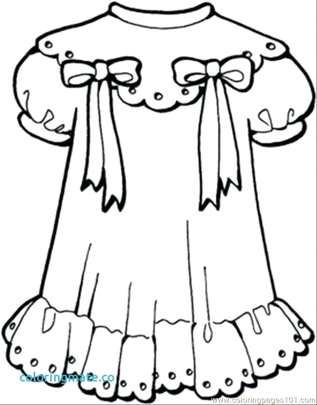 650x830 Clothes Coloring Pages Trend Dresses Coloring Pages Online Girls