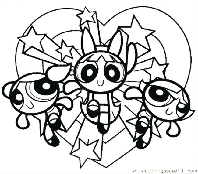 650x573 Girls Coloring Page