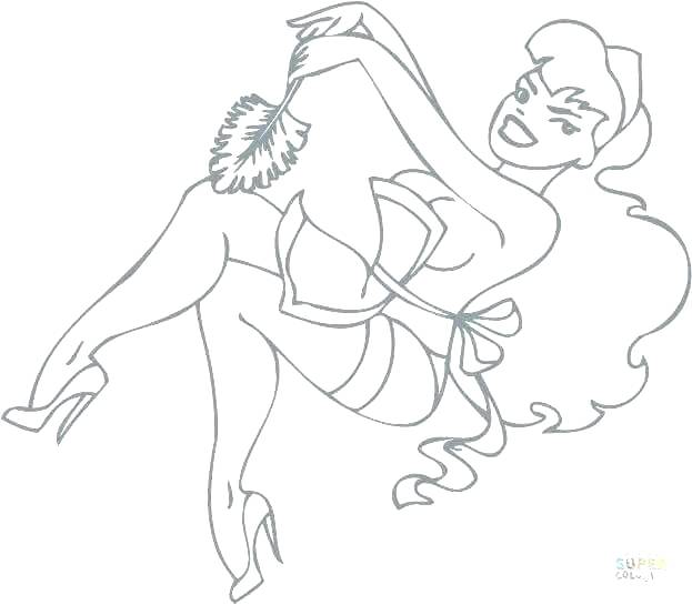 623x545 Free Girl Coloring Pages Free Girl Coloring Pages Pin Up Girl Free